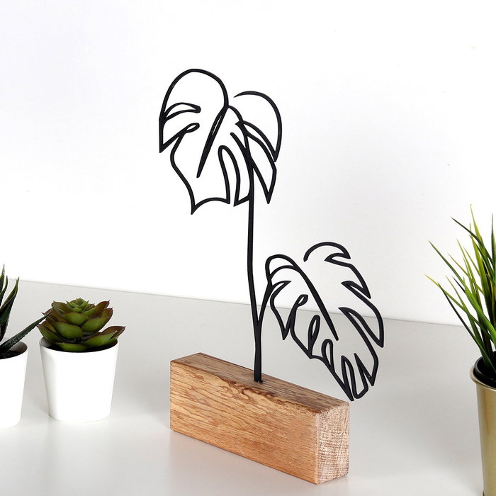 Aberto Design Objeto Decorativo M-038 Negro
